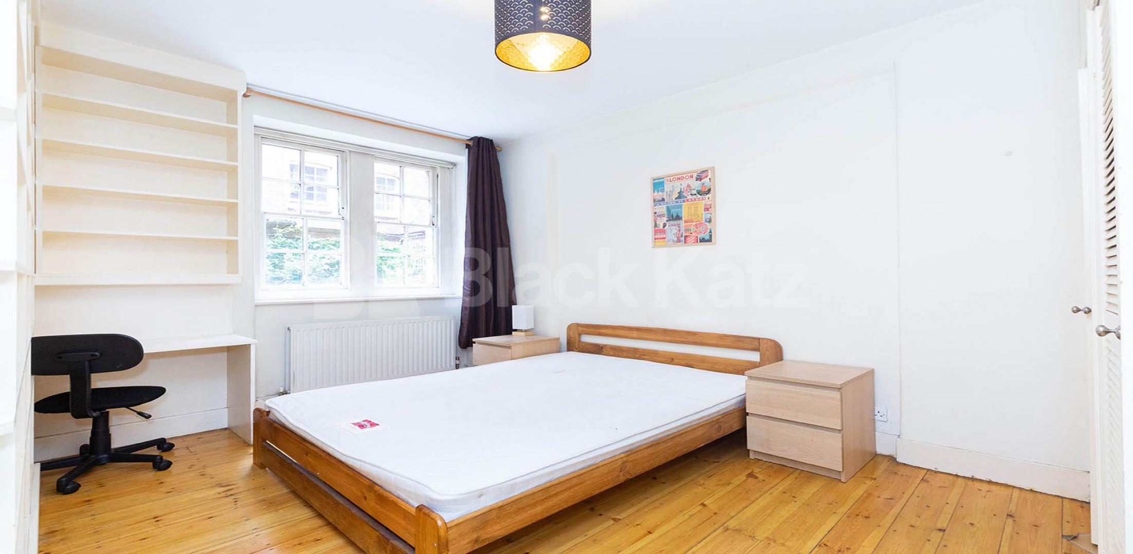 Large bedrooms 1 Bedroom, Furnished Flat in Sandwich Street WC1H